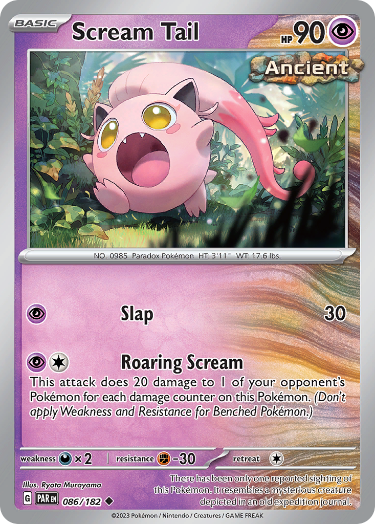 86/182 [SV4] Scream Tail - Uncommon