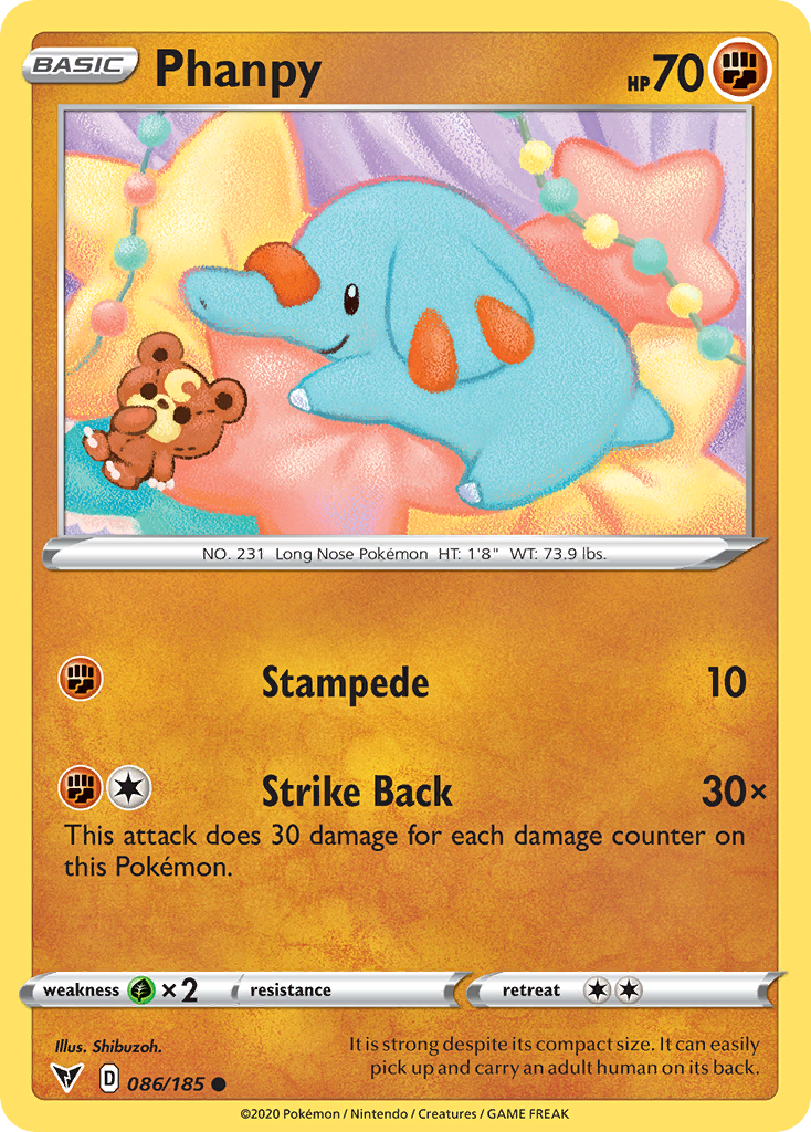 86/185 [VIV] Phanpy - Common