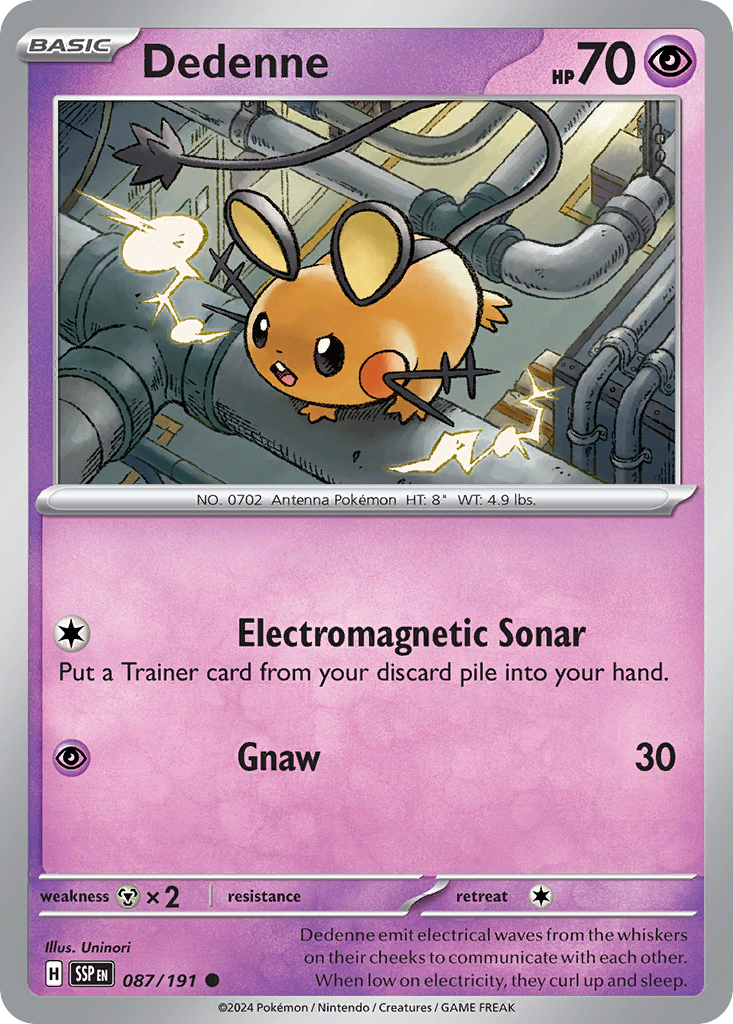 87/191 [SSP] Dedenne - Common