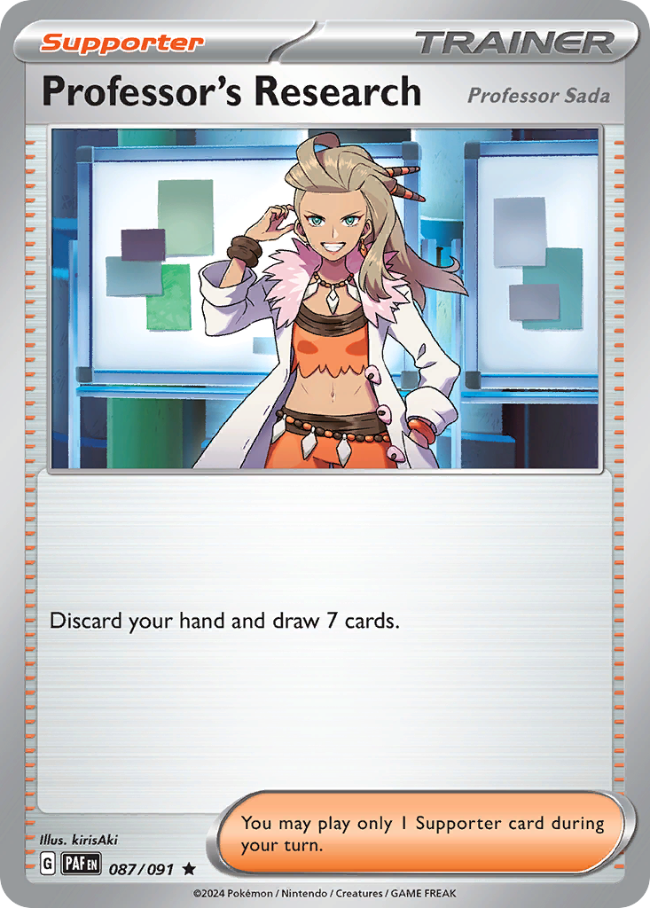 87/91 [SV4PT5] Professor's Research - Rare