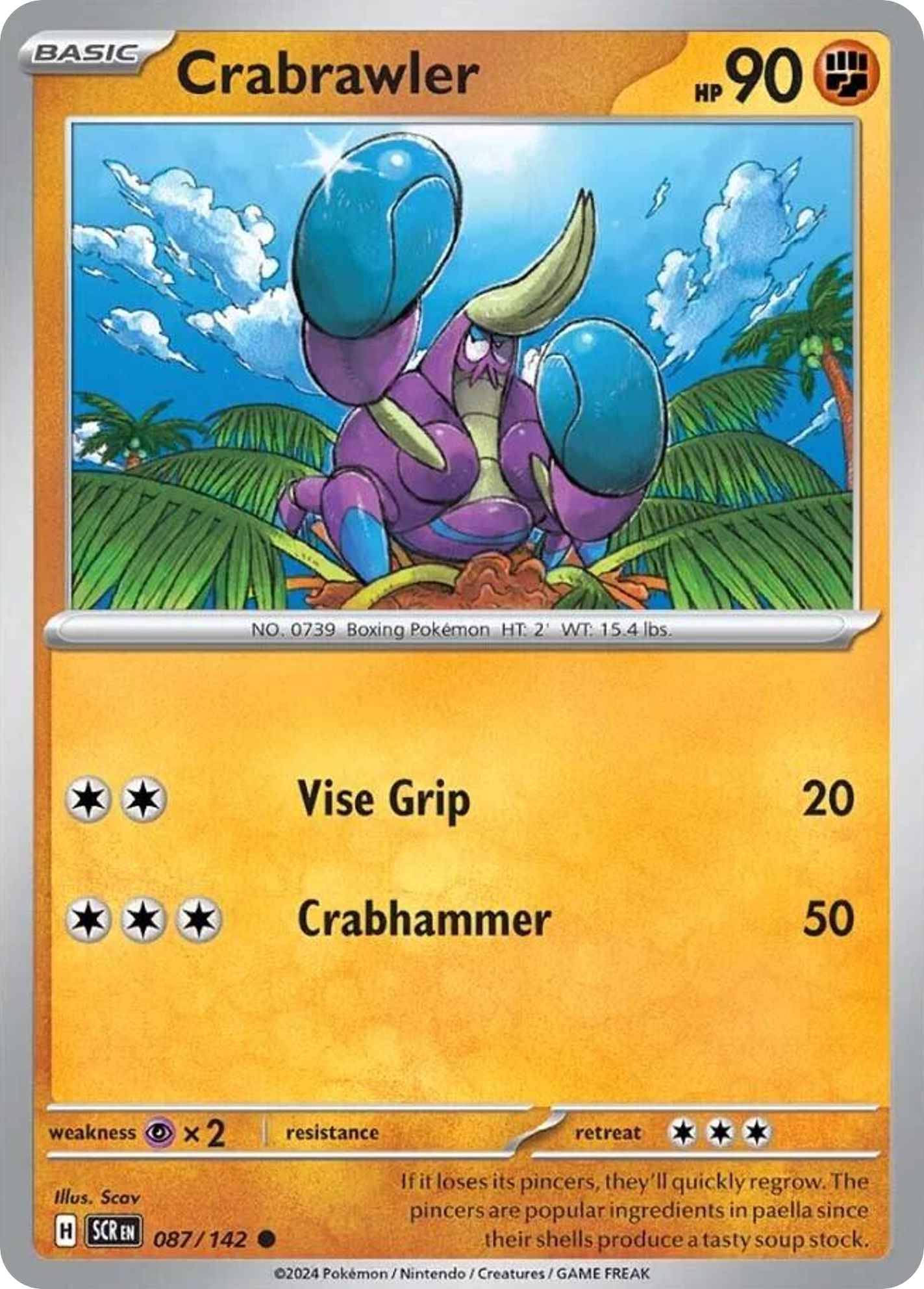 87/142 [SCR] Crabrawler - Common