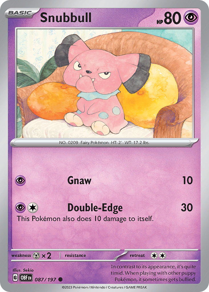87/197 [SV3] Snubbull - Common