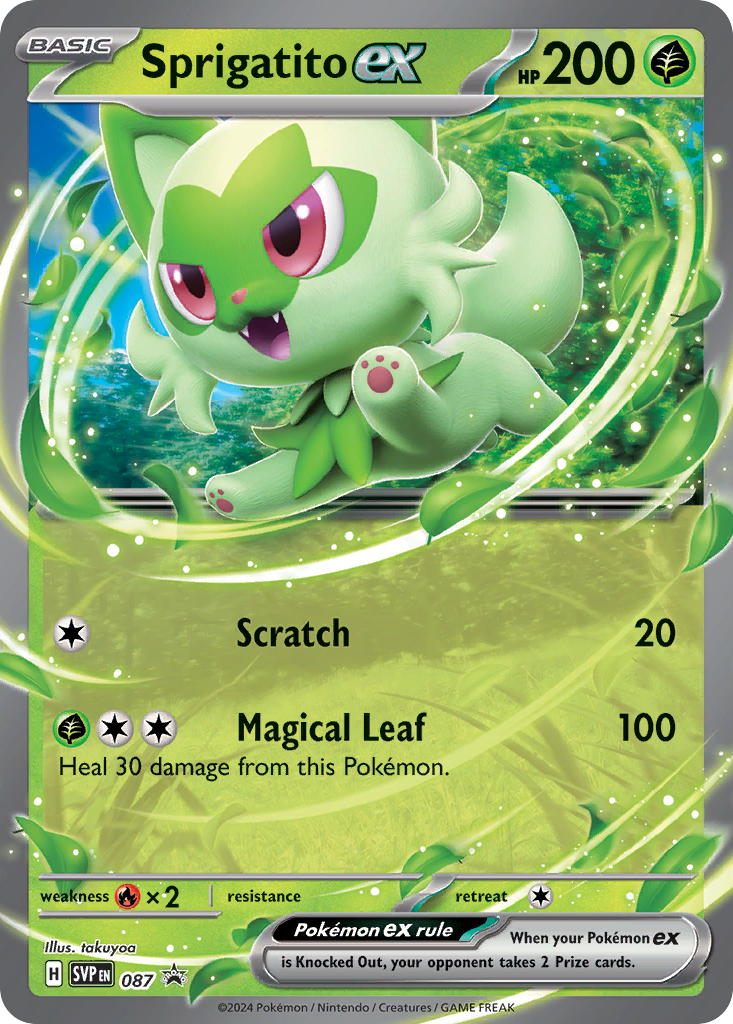 87/215 [PR-SV] Sprigatito ex - Promo
