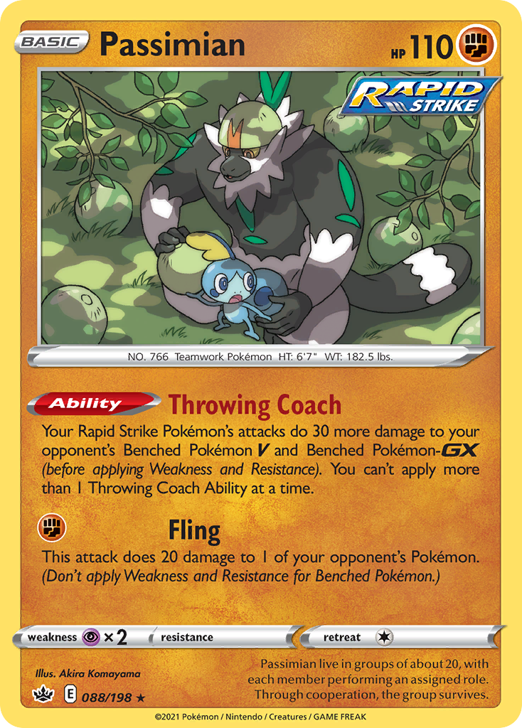 88/198 [CRE] Passimian - Rare