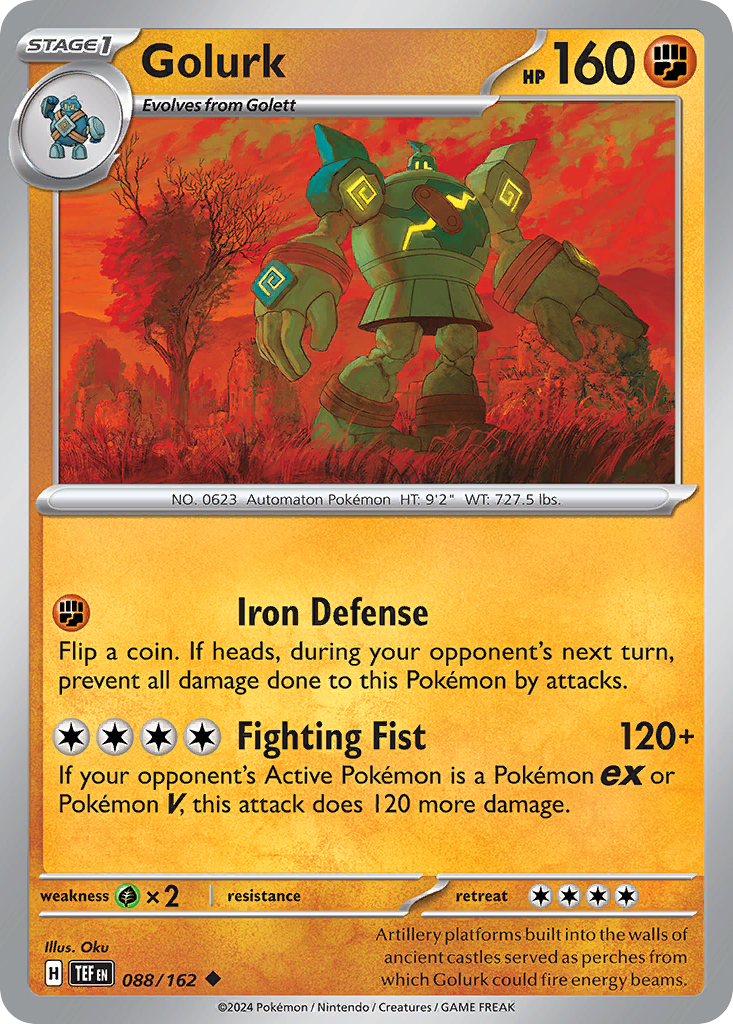 88/162 [TEF] Golurk - Uncommon