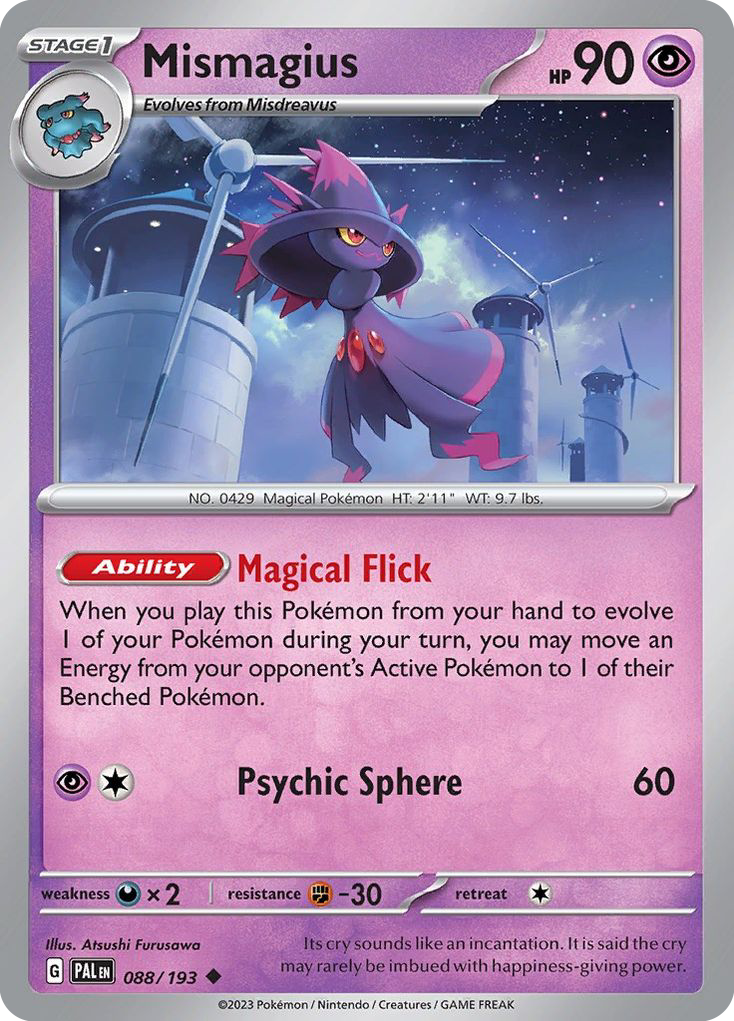 88/193 [SV2] Mismagius - Uncommon