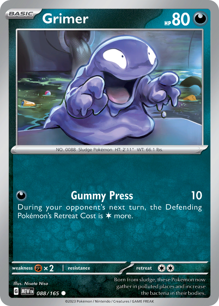 88/165 [SV3PT5] Grimer - Common