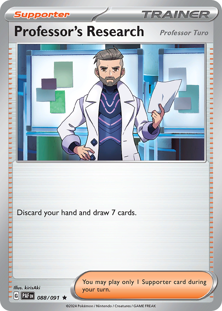 88/91 [SV4PT5] Professor's Research - Rare