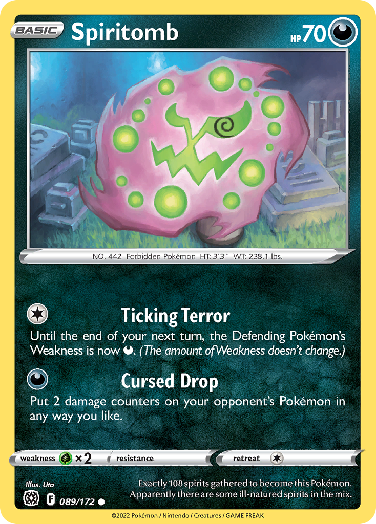 89/172 [BRS] Spiritomb - Common