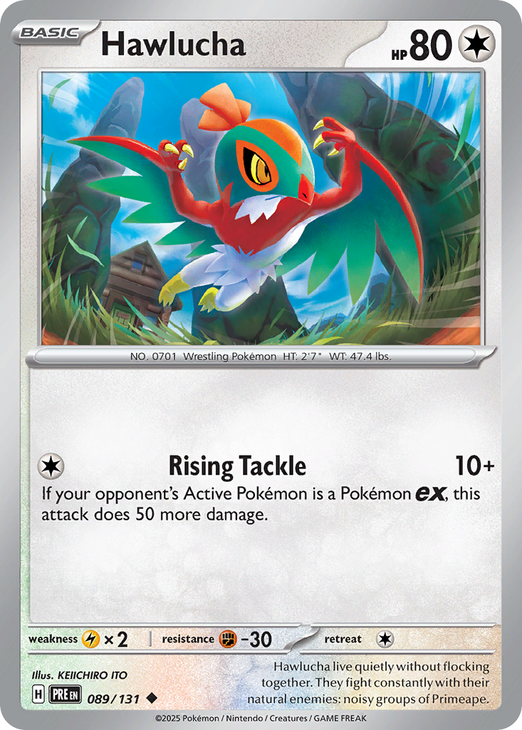 89/131 [PRE] Hawlucha - Uncommon