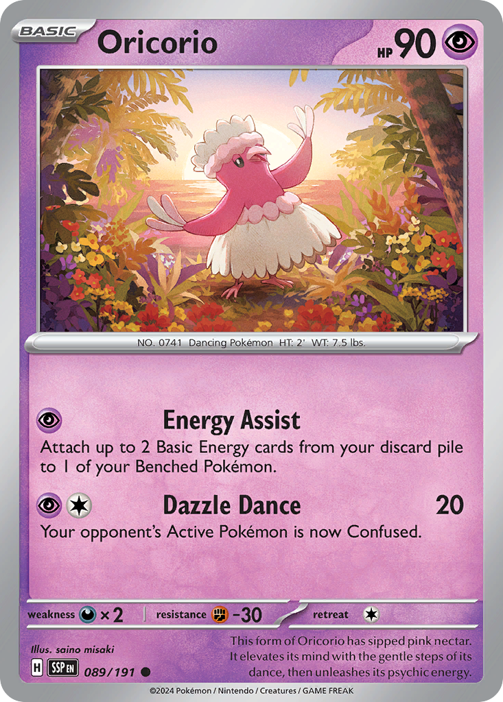 89/191 [SSP] Oricorio - Common