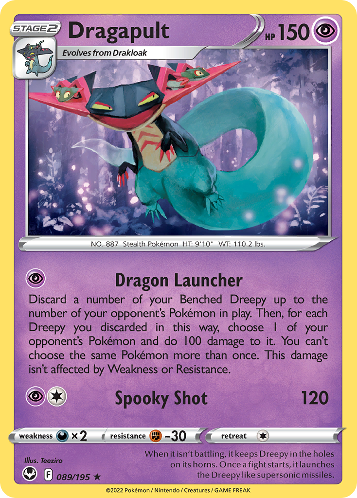 89/195 [SIT] Dragapult - Rare Holo