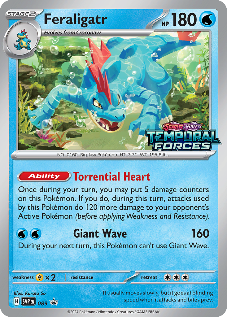 89/215 [PR-SV] Feraligatr - Promo