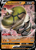 89/198 [CRE] Sandaconda V - Rare Holo V