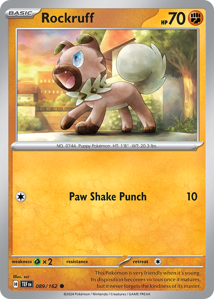 89/162 [TEF] Rockruff - Common
