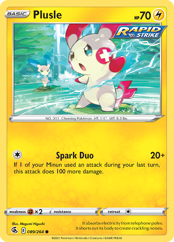 89/264 [FST] Plusle - Common