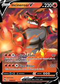 8/73 [CPA] Incineroar V - Rare Holo V