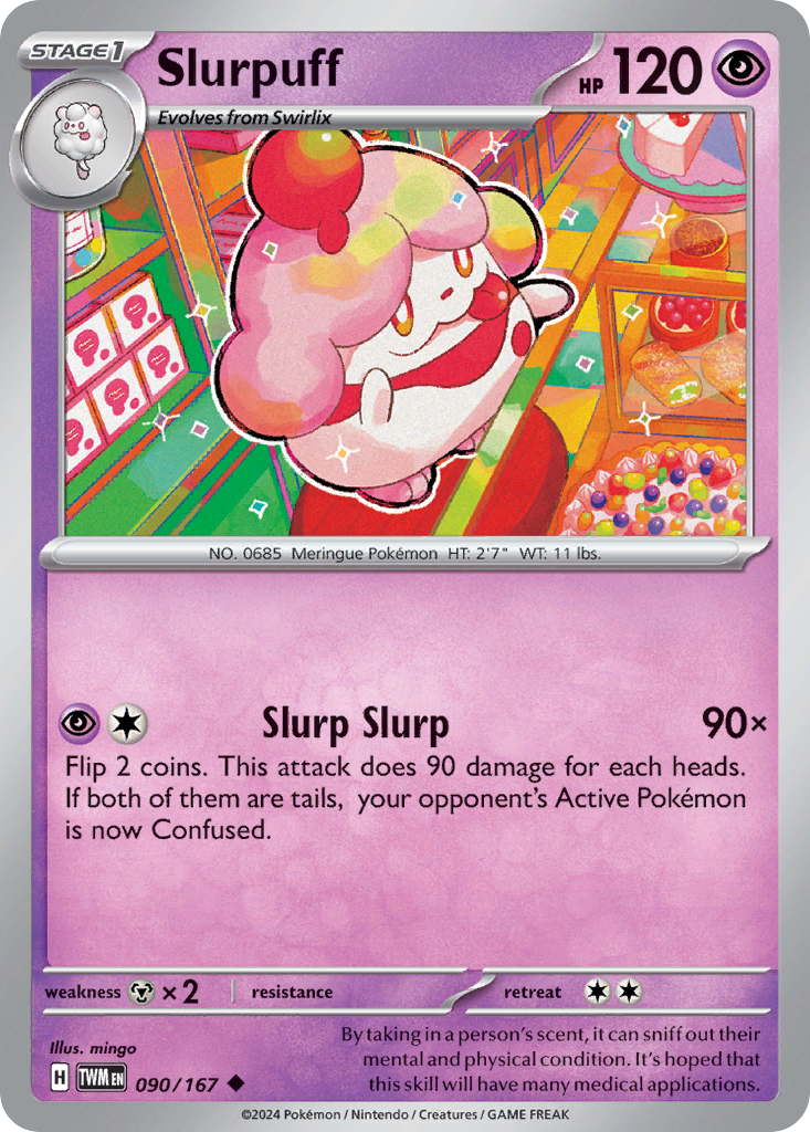 90/167 [TWM] Slurpuff - Uncommon