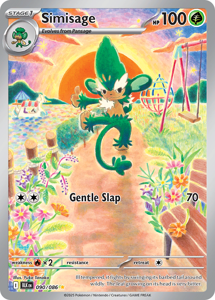 90/86 [BLK] Simisage - Illustration Rare