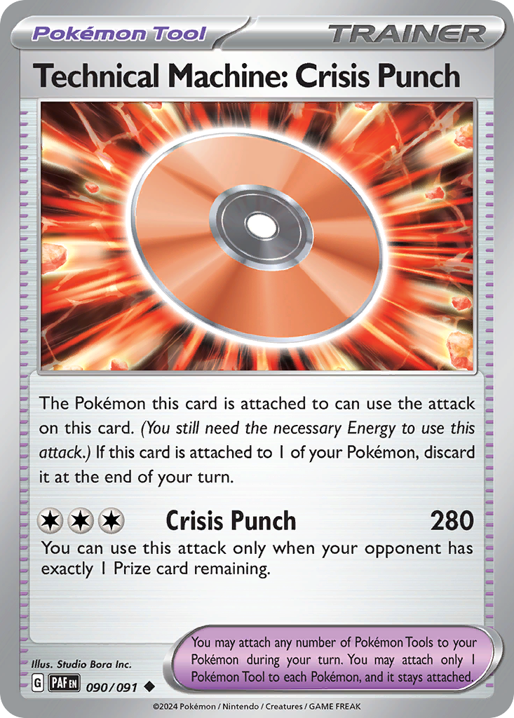 90/91 [SV4PT5] Technical Machine: Crisis Punch - Uncommon
