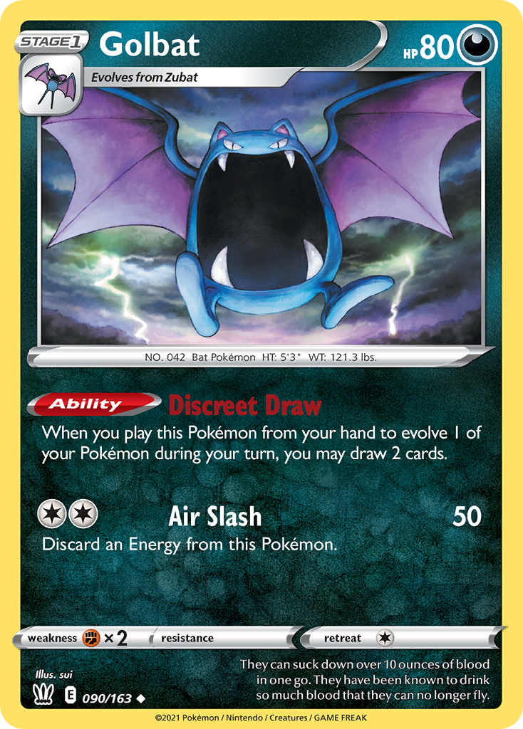 90/163 [BST] Golbat - Uncommon