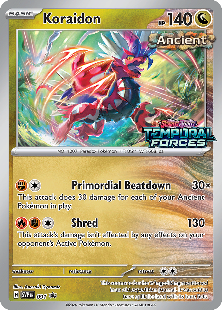 91/215 [PR-SV] Koraidon - Promo