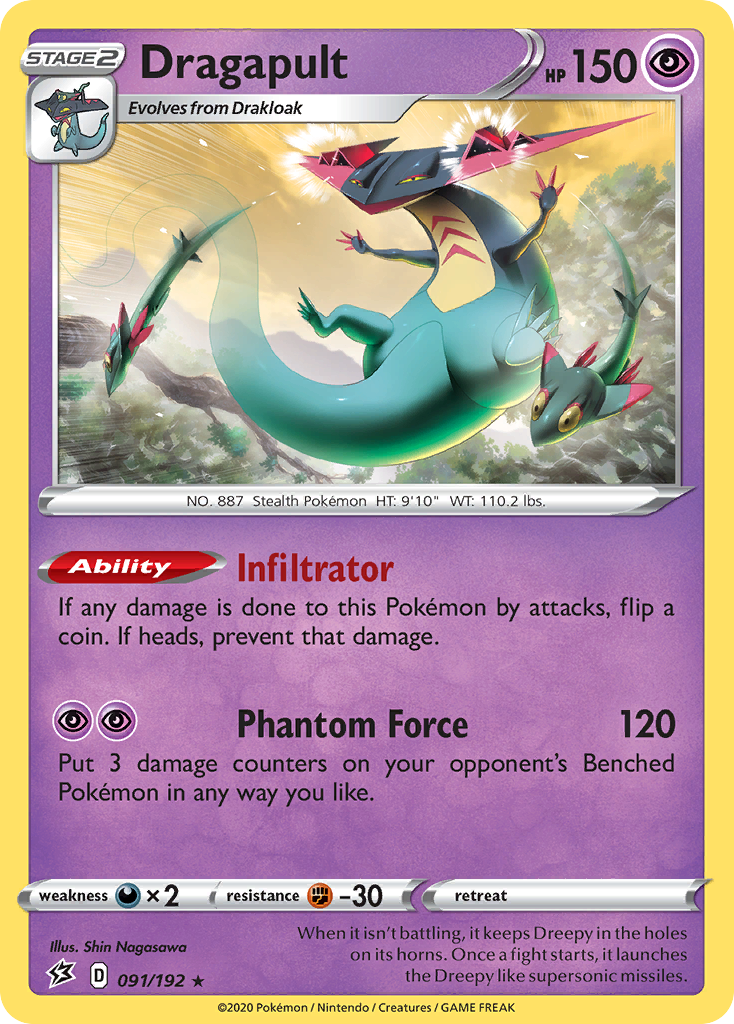 91/192 [RCL] Dragapult - Rare Holo