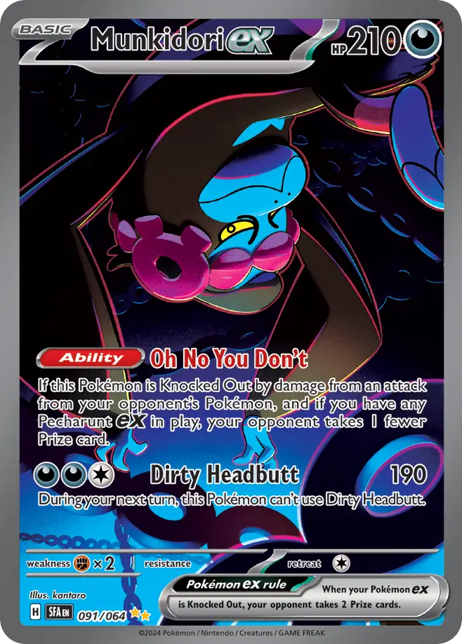 91/64 [SFA] Munkidori ex - Special Illustration Rare