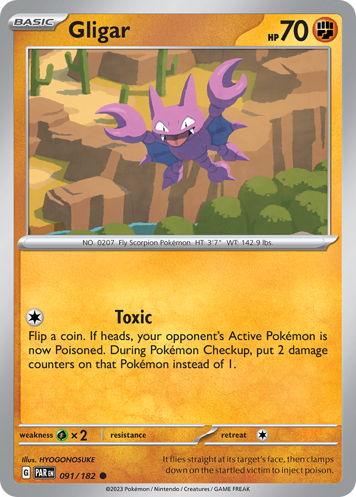 91/182 [SV4] Gligar - Common
