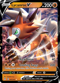 91/203 [EVS] Lycanroc V - Rare Holo V
