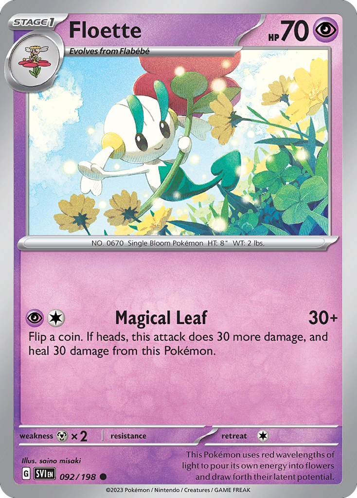 92/198 [SV1] Floette - Common
