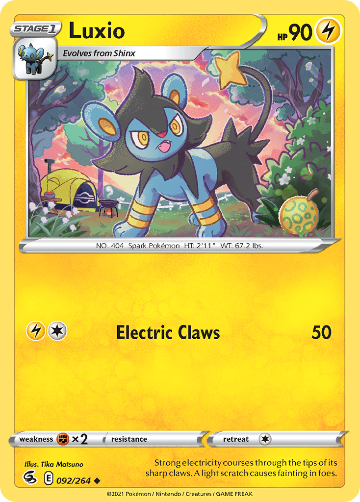 92/264 [FST] Luxio - Uncommon
