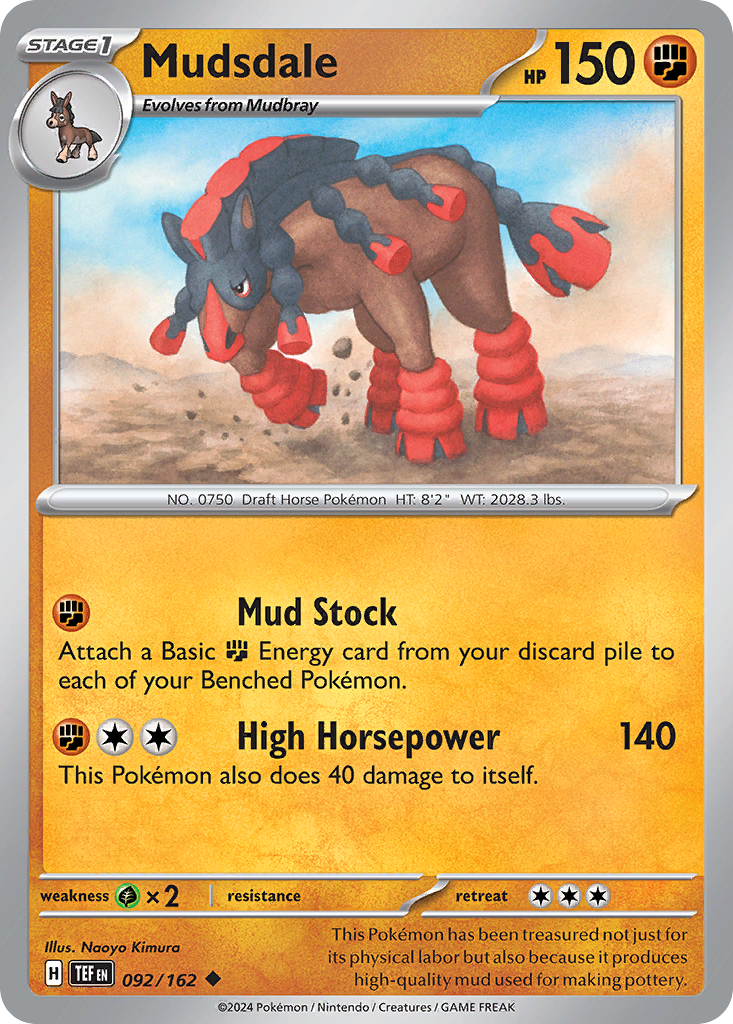 92/162 [TEF] Mudsdale - Uncommon