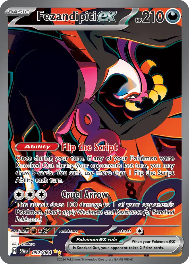 92/64 [SFA] Fezandipiti ex - Special Illustration Rare