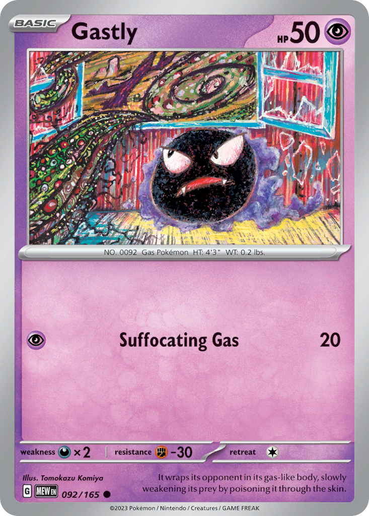 92/165 [SV3PT5] Gastly - Common