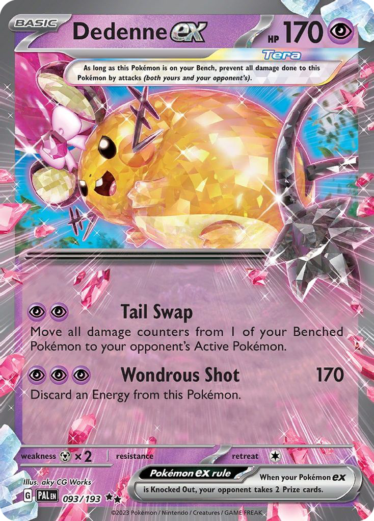 93/193 [SV2] Dedenne ex - Double Rare