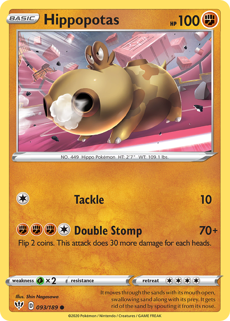 93/189 [DAA] Hippopotas - Common