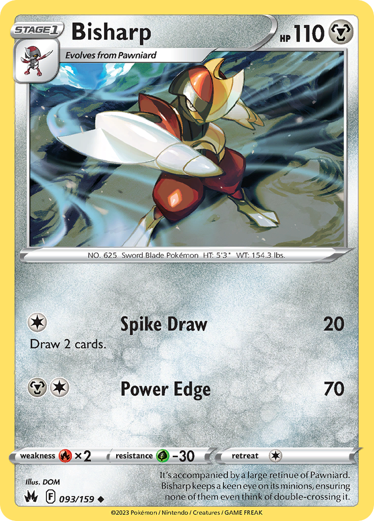 93/159 [CRZ] Bisharp - Uncommon