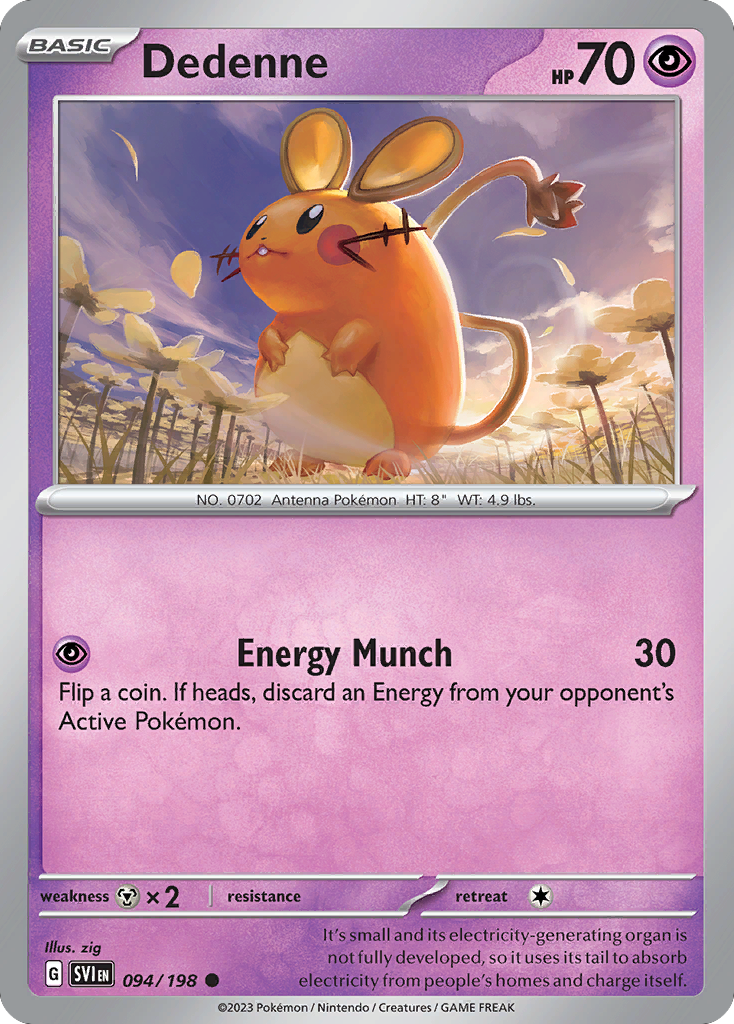 94/198 [SV1] Dedenne - Common
