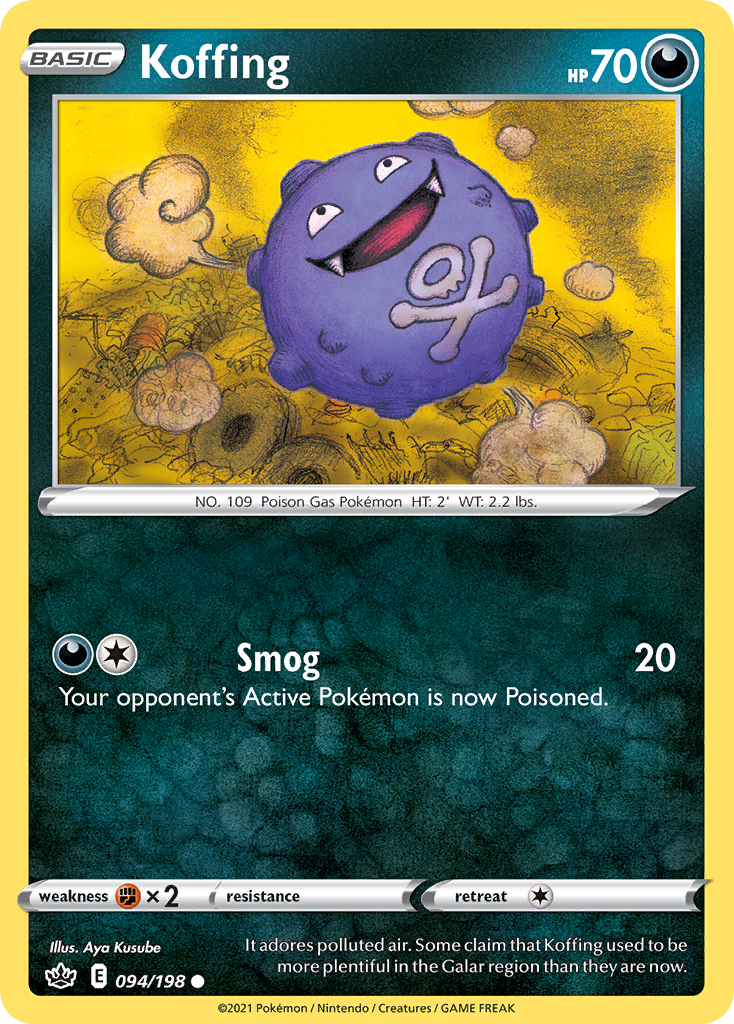 94/198 [CRE] Koffing - Common