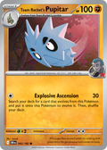 95/182 [DRI] Team Rocket's Pupitar - Common
