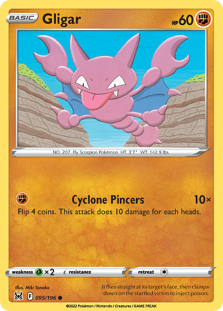 95/196 [LOR] Gligar - Common