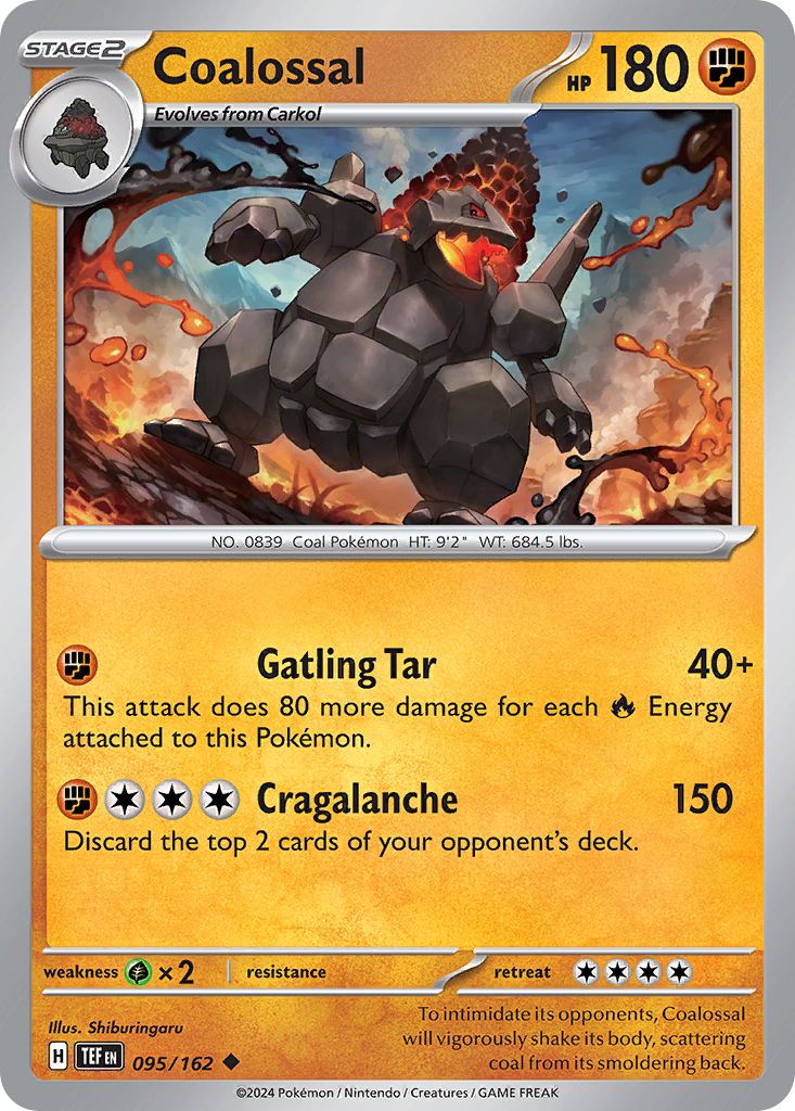 95/162 [TEF] Coalossal - Uncommon
