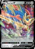 95/159 [CRZ] Zacian V - Rare Holo V