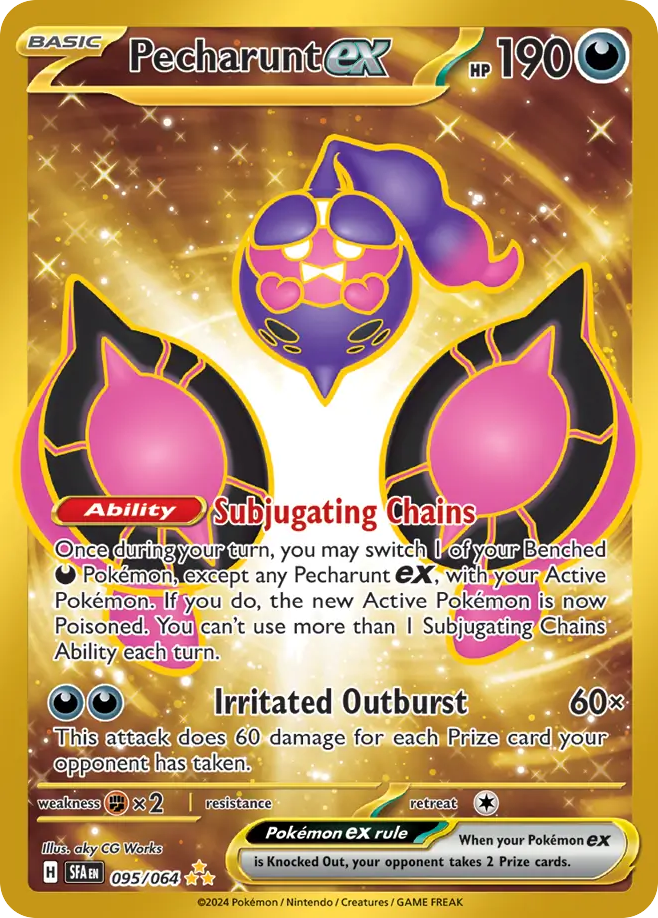 95/64 [SFA] Pecharunt ex - Hyper Rare