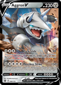 96/172 [BRS] Aggron V - Rare Holo V