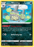 96/198 [CRE] Galarian Weezing - Rare