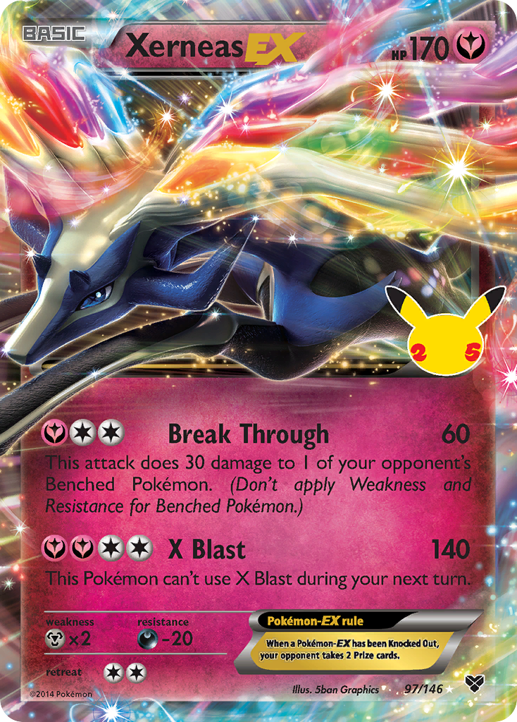 97/25 [CEL] Xerneas-EX - Classic Collection