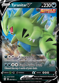 97/163 [BST] Tyranitar V - Rare Holo V