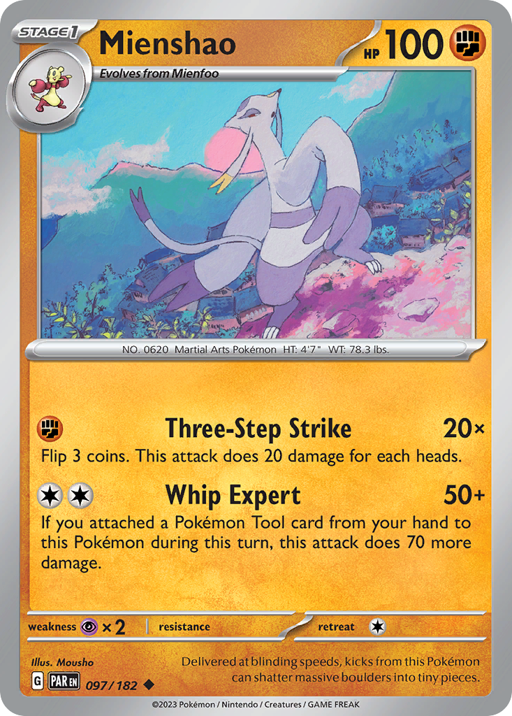 97/182 [SV4] Mienshao - Uncommon
